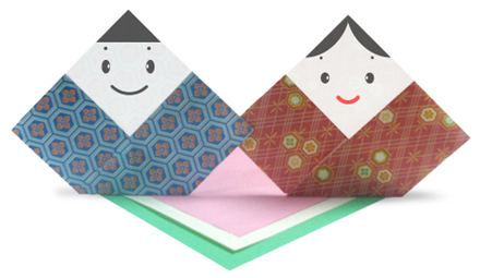 折り紙でお雛様やぼんぼりを作ろう 本格的な立体バージョンも 家族子供健康イキイキニュース
